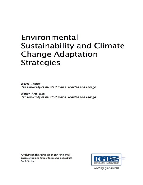 Cover image for book Environmental Sustainability and Climate Change Adaptation Strategies