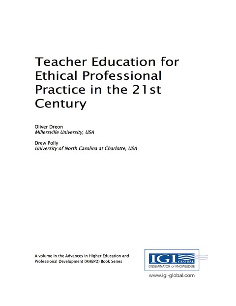 Cover image for book Teacher Education for Ethical Professional Practice in the 21st Century
