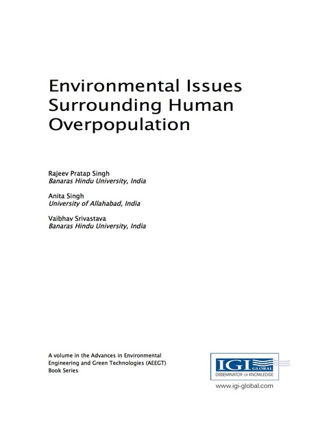 Cover image for book Environmental Issues Surrounding Human Overpopulation