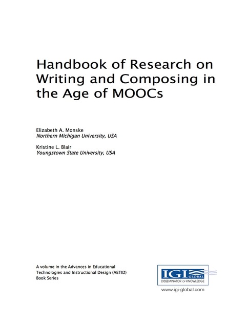 Cover image for book Handbook of Research on Writing and Composing in the Age of MOOCs