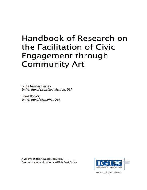 Cover image for book Handbook of Research on the Facilitation of Civic Engagement through Community Art