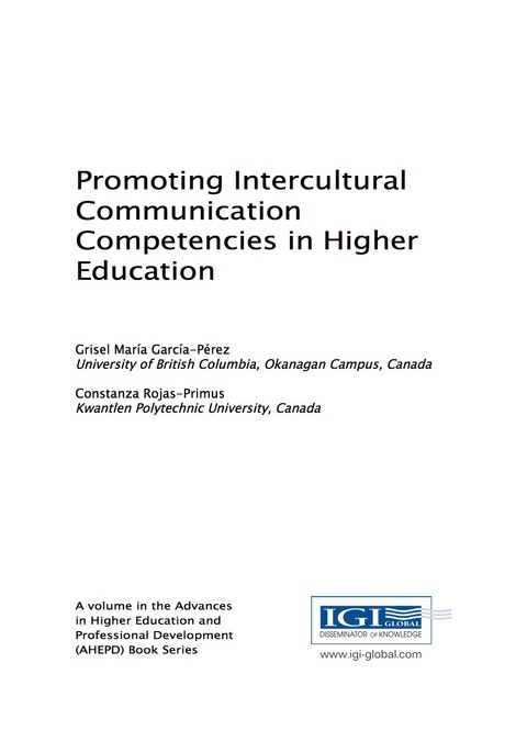Cover image for book Promoting Intercultural Communication Competencies in Higher Education
