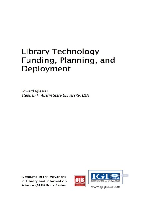 Cover image for book Library Technology Funding, Planning, and Deployment