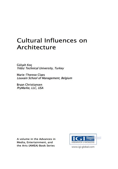 Cover image for book Cultural Influences on Architecture
