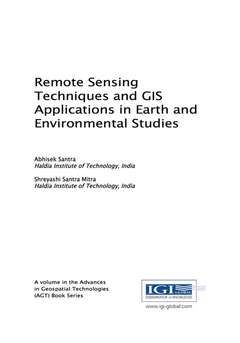 Cover image for book Remote Sensing Techniques and GIS Applications in Earth and Environmental Studies