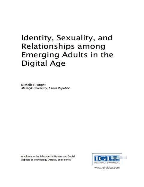Cover image for book Identity, Sexuality, and Relationships among Emerging Adults in the Digital Age