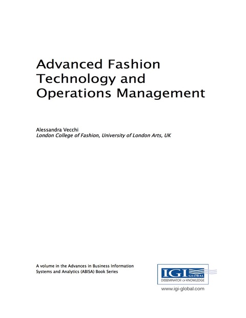 Cover image for book Advanced Fashion Technology and Operations Management