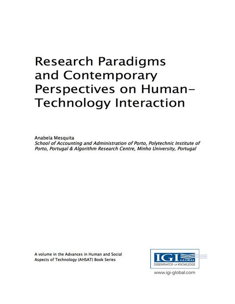 Cover image for book Research Paradigms and Contemporary Perspectives on Human-Technology Interaction