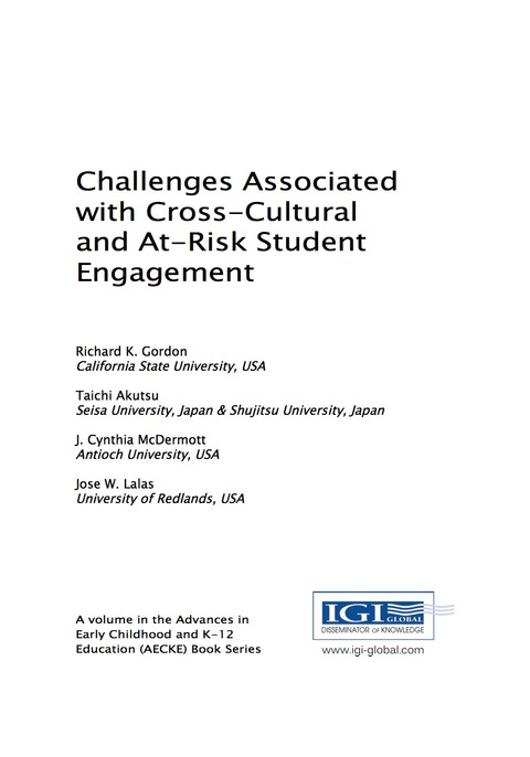 Cover image for book Challenges Associated with Cross-Cultural and At-Risk Student Engagement