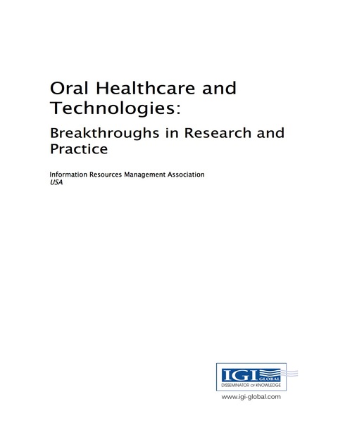 Cover image for book Oral Healthcare and Technologies: Breakthroughs in Research and Practice