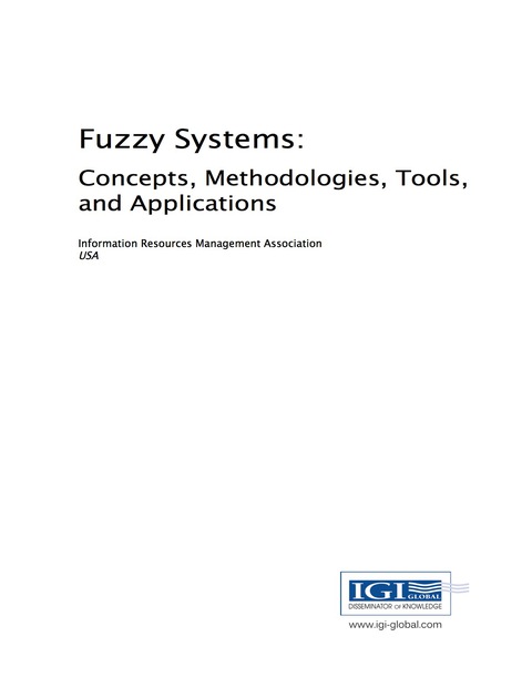 Cover image for book Fuzzy Systems: Concepts, Methodologies, Tools, and Applications