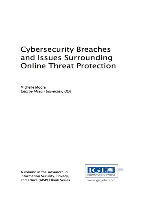 Cover image for book Cybersecurity Breaches and Issues Surrounding Online Threat Protection