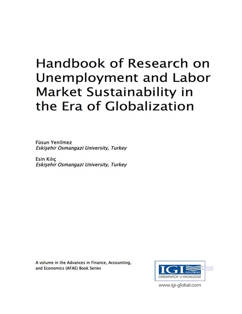 Cover image for book Handbook of Research on Unemployment and Labor Market Sustainability in the Era of Globalization