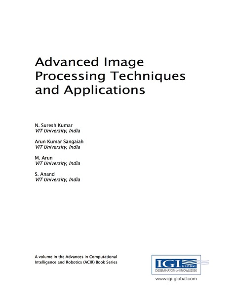 Cover image for book Advanced Image Processing Techniques and Applications