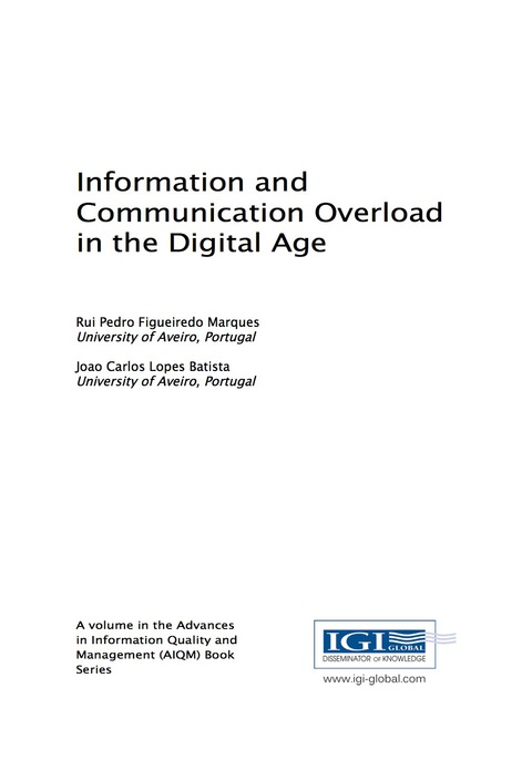 Cover image for book Information and Communication Overload in the Digital Age