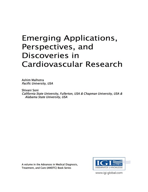 Cover image for book Emerging Applications, Perspectives, and Discoveries in Cardiovascular Research