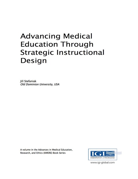 Cover image for book Advancing Medical Education Through Strategic Instructional Design