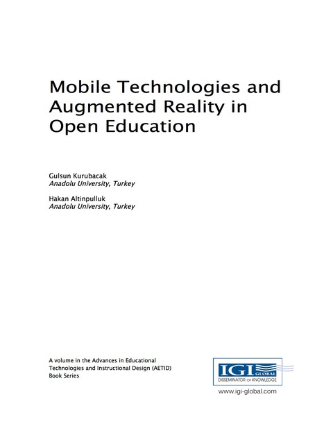 Cover image for book Mobile Technologies and Augmented Reality in Open Education
