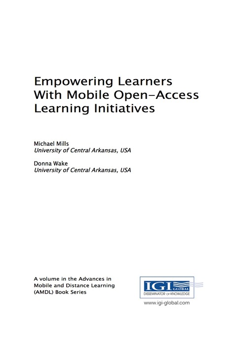 Cover image for book Empowering Learners With Mobile Open-Access Learning Initiatives