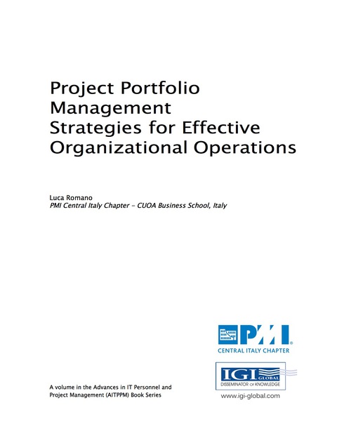 Cover image for book Project Portfolio Management Strategies for Effective Organizational Operations
