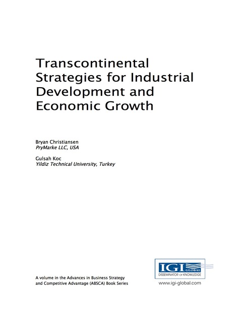Cover image for book Transcontinental Strategies for Industrial Development and Economic Growth