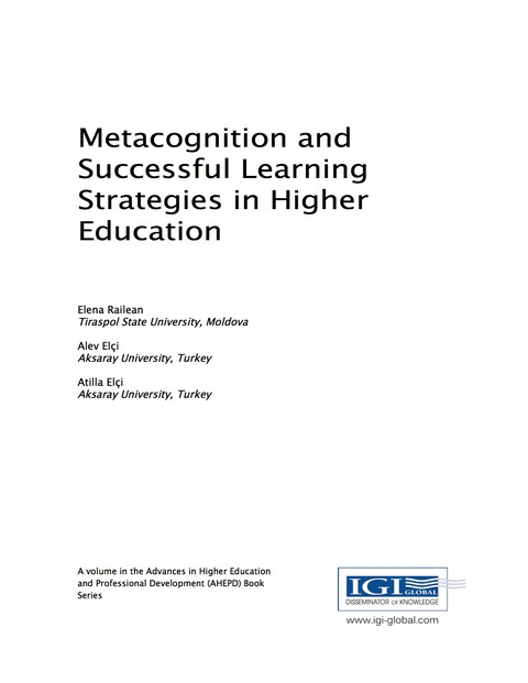 Cover image for book Metacognition and Successful Learning Strategies in Higher Education