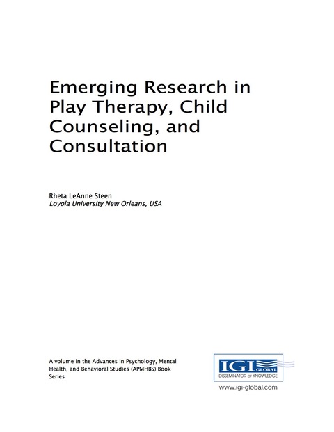 Cover image for book Emerging Research in Play Therapy, Child Counseling, and Consultation