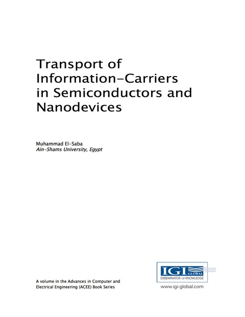 Cover image for book Transport of Information-Carriers in Semiconductors and Nanodevices