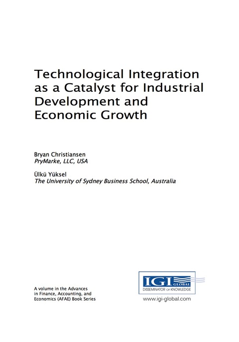 Cover image for book Technological Integration as a Catalyst for Industrial Development and Economic Growth