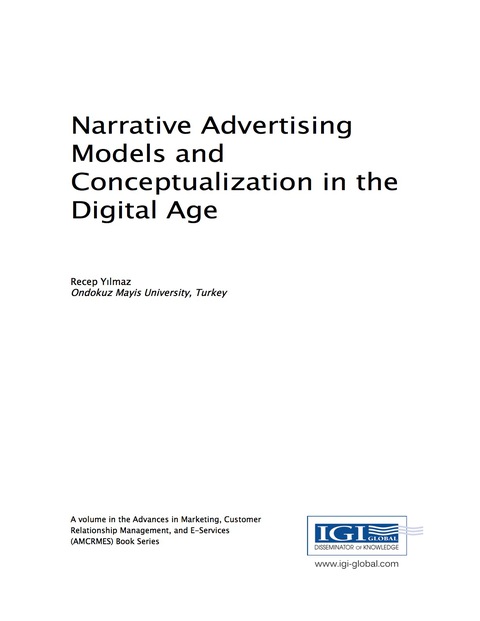 Cover image for book Narrative Advertising Models and Conceptualization in the Digital Age