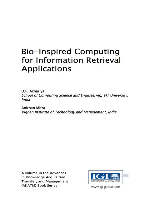Cover image for book Bio-Inspired Computing for Information Retrieval Applications