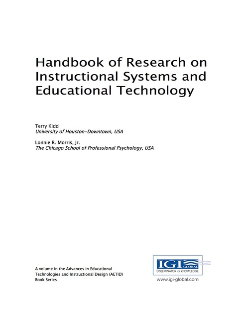 Cover image for book Handbook of Research on Instructional Systems and Educational Technology
