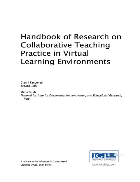 Cover image for book Handbook of Research on Collaborative Teaching Practice in Virtual Learning Environments