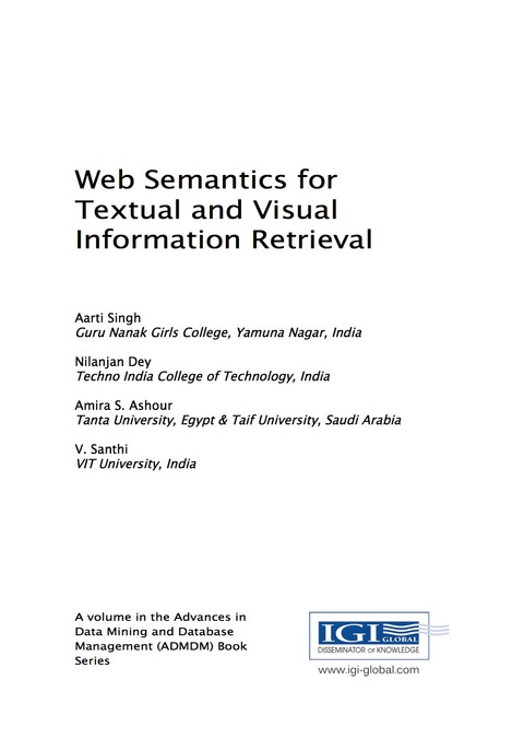 Cover image for book Web Semantics for Textual and Visual Information Retrieval