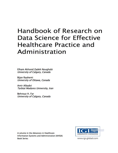 Cover image for book Handbook of Research on Data Science for Effective Healthcare Practice and Administration