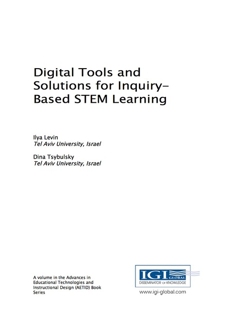 Cover image for book Digital Tools and Solutions for Inquiry-Based STEM Learning