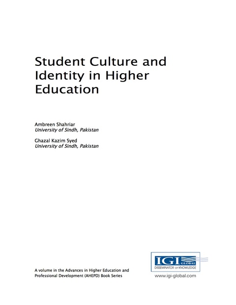 Cover image for book Student Culture and Identity in Higher Education