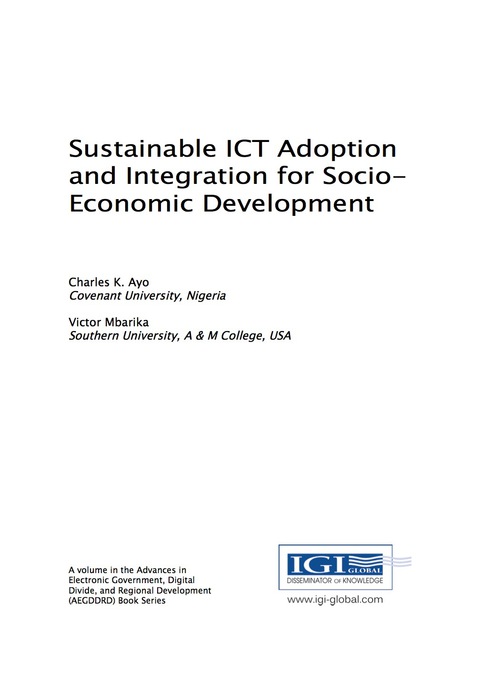 Cover image for book Sustainable ICT Adoption and Integration for Socio-Economic Development