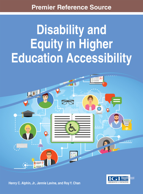 Cover image for book Disability and Equity in Higher Education Accessibility