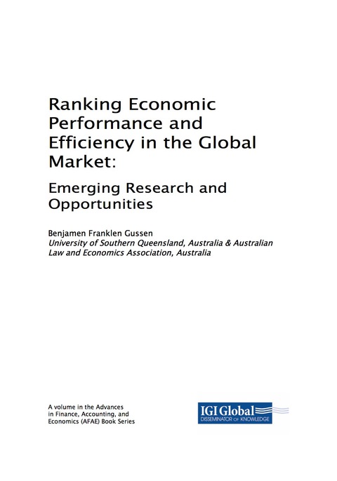 Cover image for book Ranking Economic Performance and Efficiency in the Global Market: Emerging Research and Opportunities