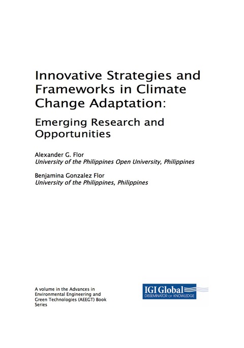 Cover image for book Innovative Strategies and Frameworks in Climate Change Adaptation: Emerging Research and Opportunities