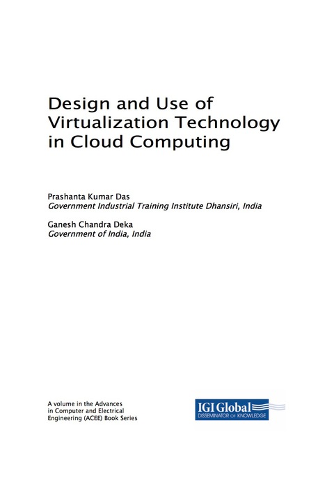 Cover image for book Design and Use of Virtualization Technology in Cloud Computing
