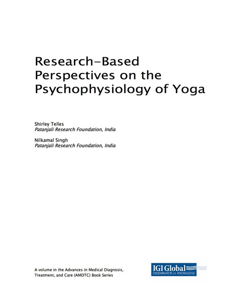 Cover image for book Research-Based Perspectives on the Psychophysiology of Yoga