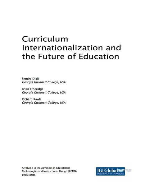 Cover image for book Curriculum Internationalization and the Future of Education