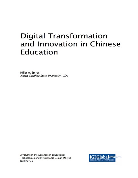 Cover image for book Digital Transformation and Innovation in Chinese Education