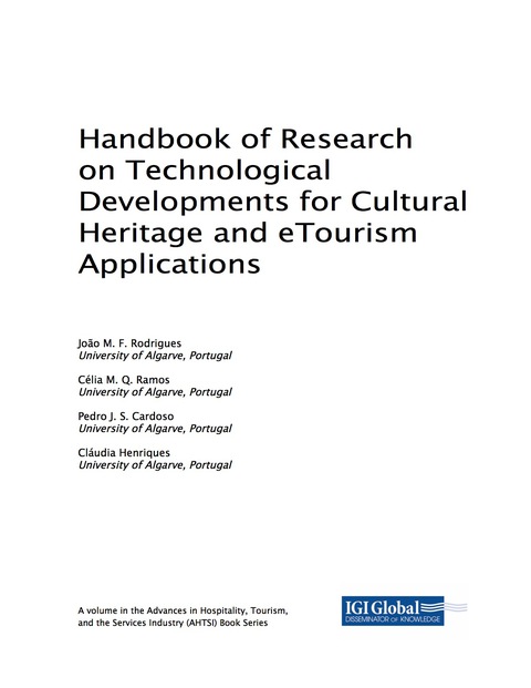 Cover image for book Handbook of Research on Technological Developments for Cultural Heritage and eTourism Applications