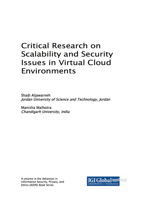Cover image for book Critical Research on Scalability and Security Issues in Virtual Cloud Environments