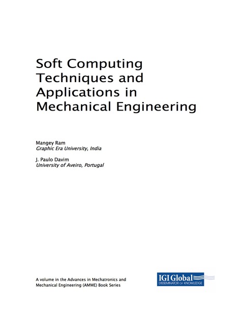 Cover image for book Soft Computing Techniques and Applications in Mechanical Engineering