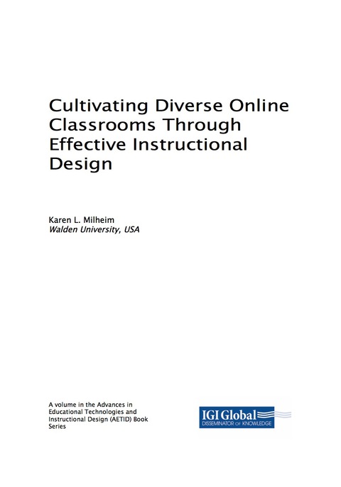 Cover image for book Cultivating Diverse Online Classrooms Through Effective Instructional Design