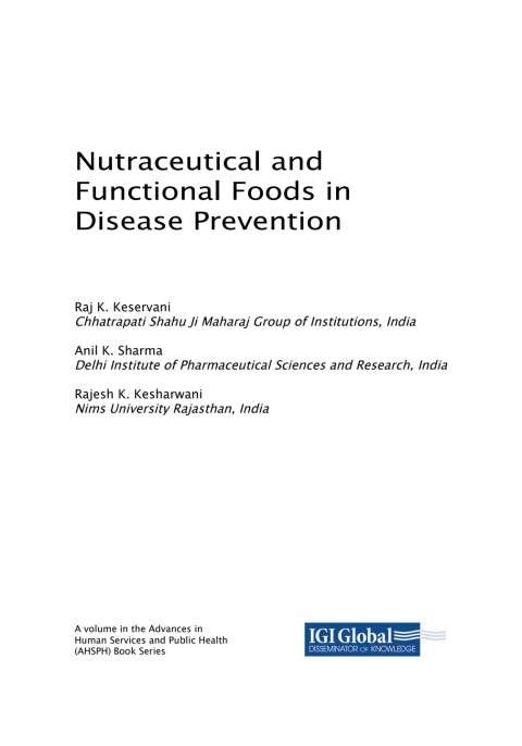 Cover image for book Nutraceutical and Functional Foods in Disease Prevention